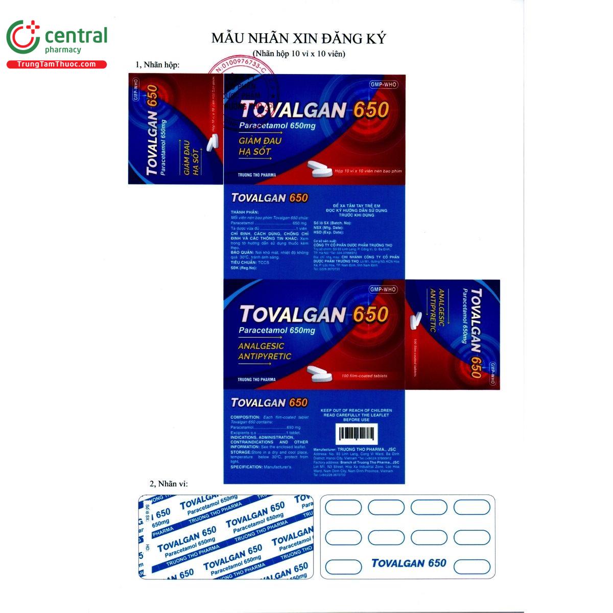 tovalgan 650 R7638
