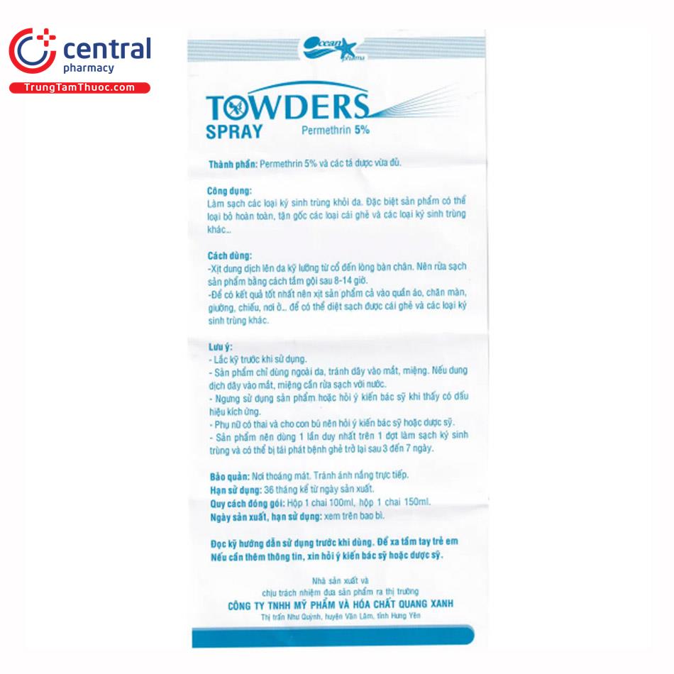 towders 150 ml 10 D1150