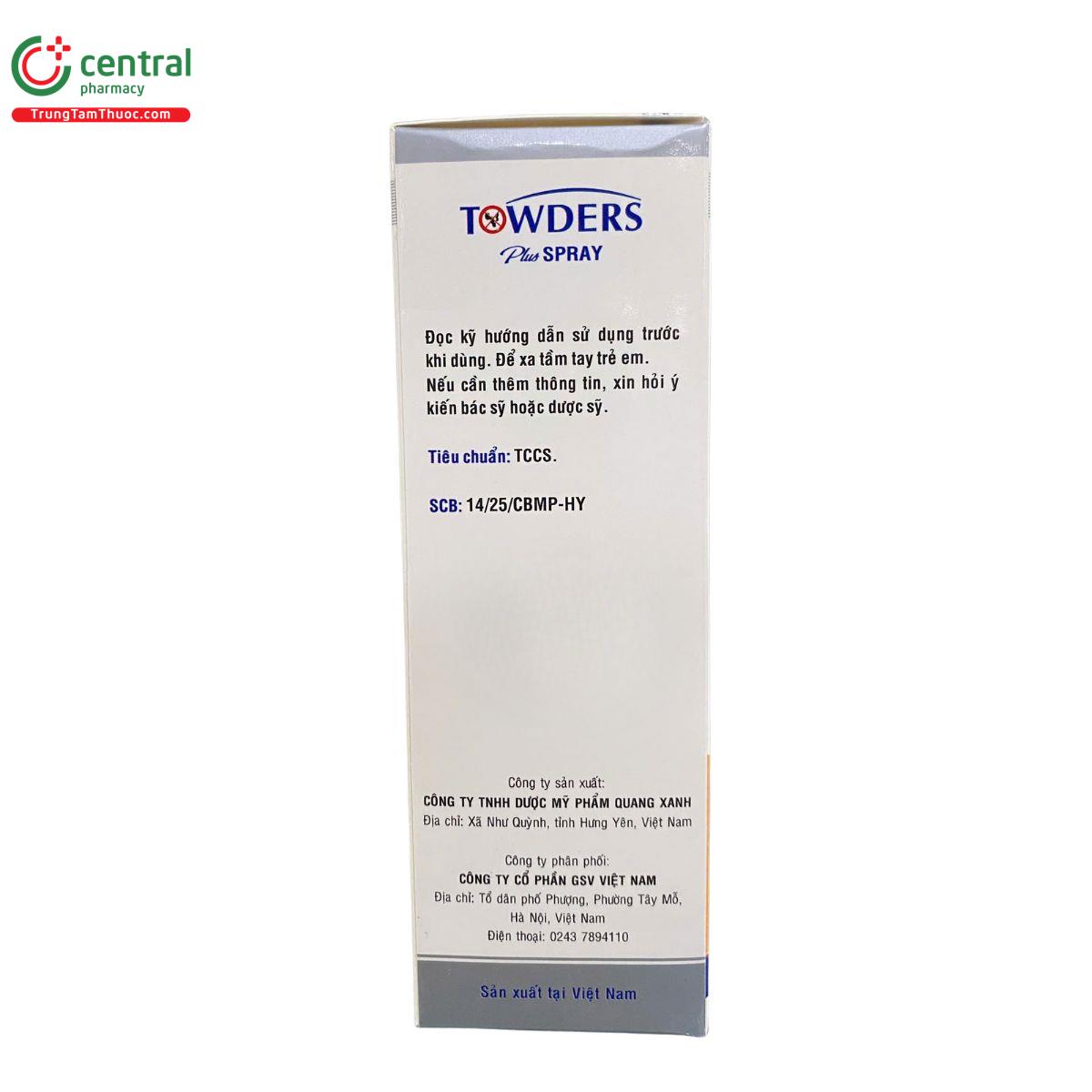 towders plus spray 5 O6238