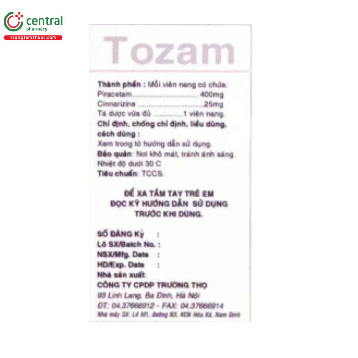 tozam 3 M5445