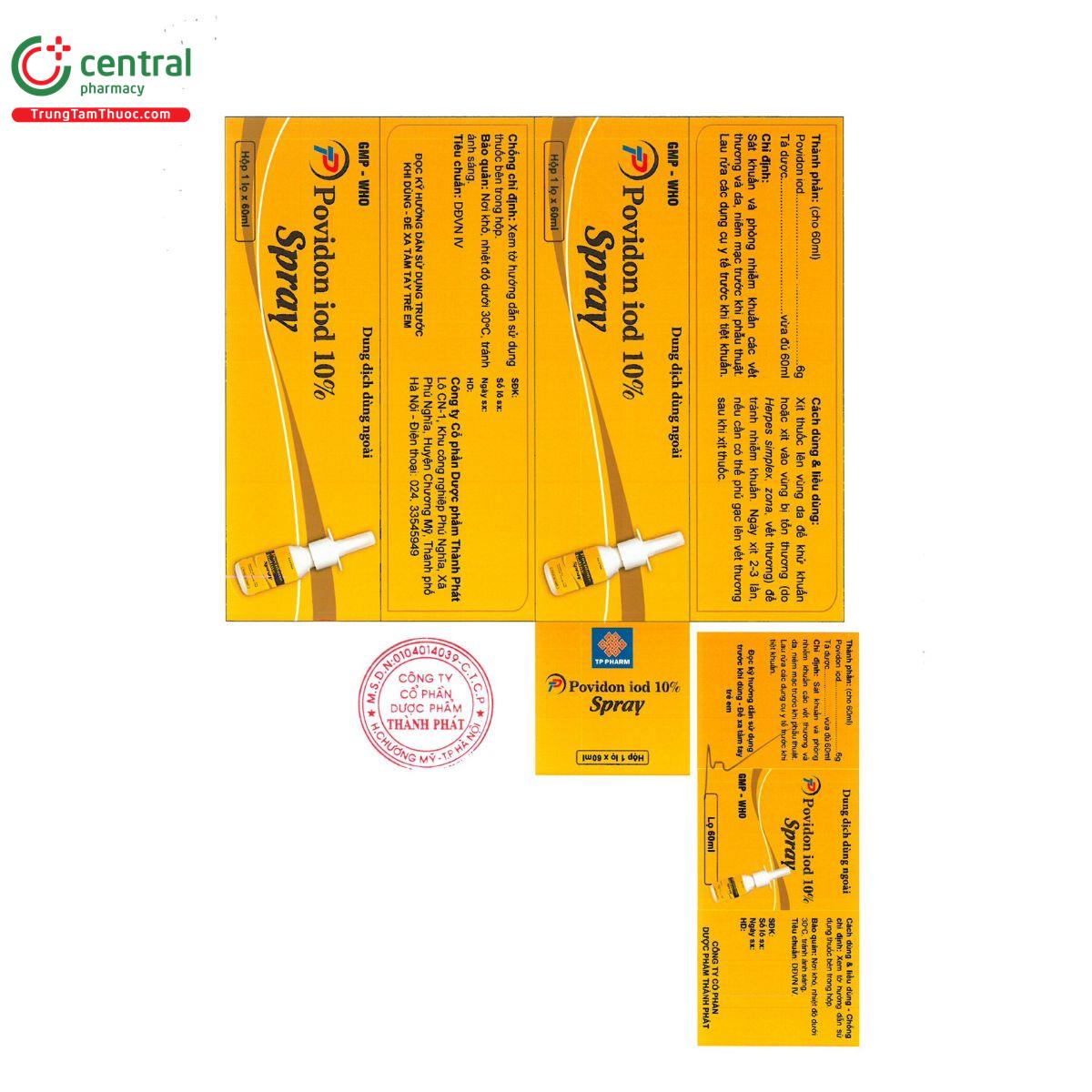 tp povidon iod 10 spray 3 D1683 tp povidon iod 10 spray 3 D1683