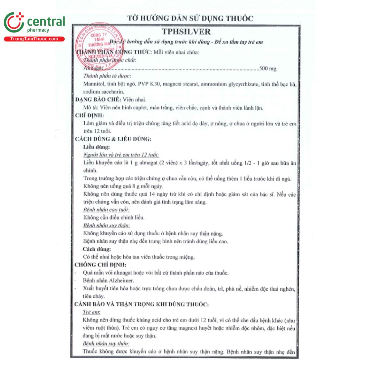 tphsilver 500mg 5 E1247 tphsilver 500mg 5 E1247