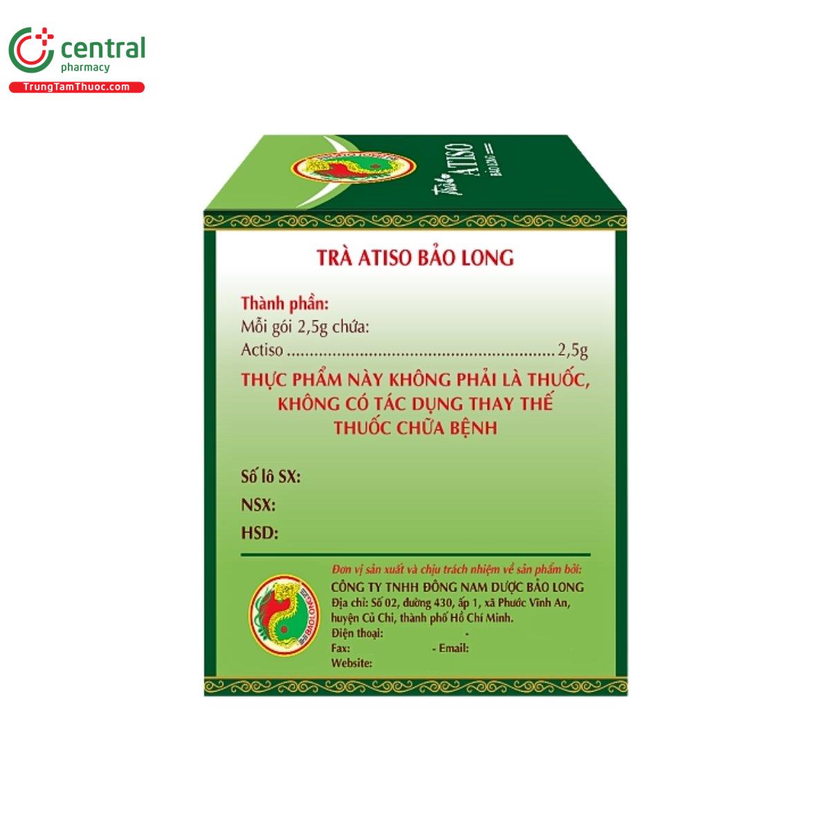 tra atiso bao long 3 O6446 tra atiso bao long 3 O6446