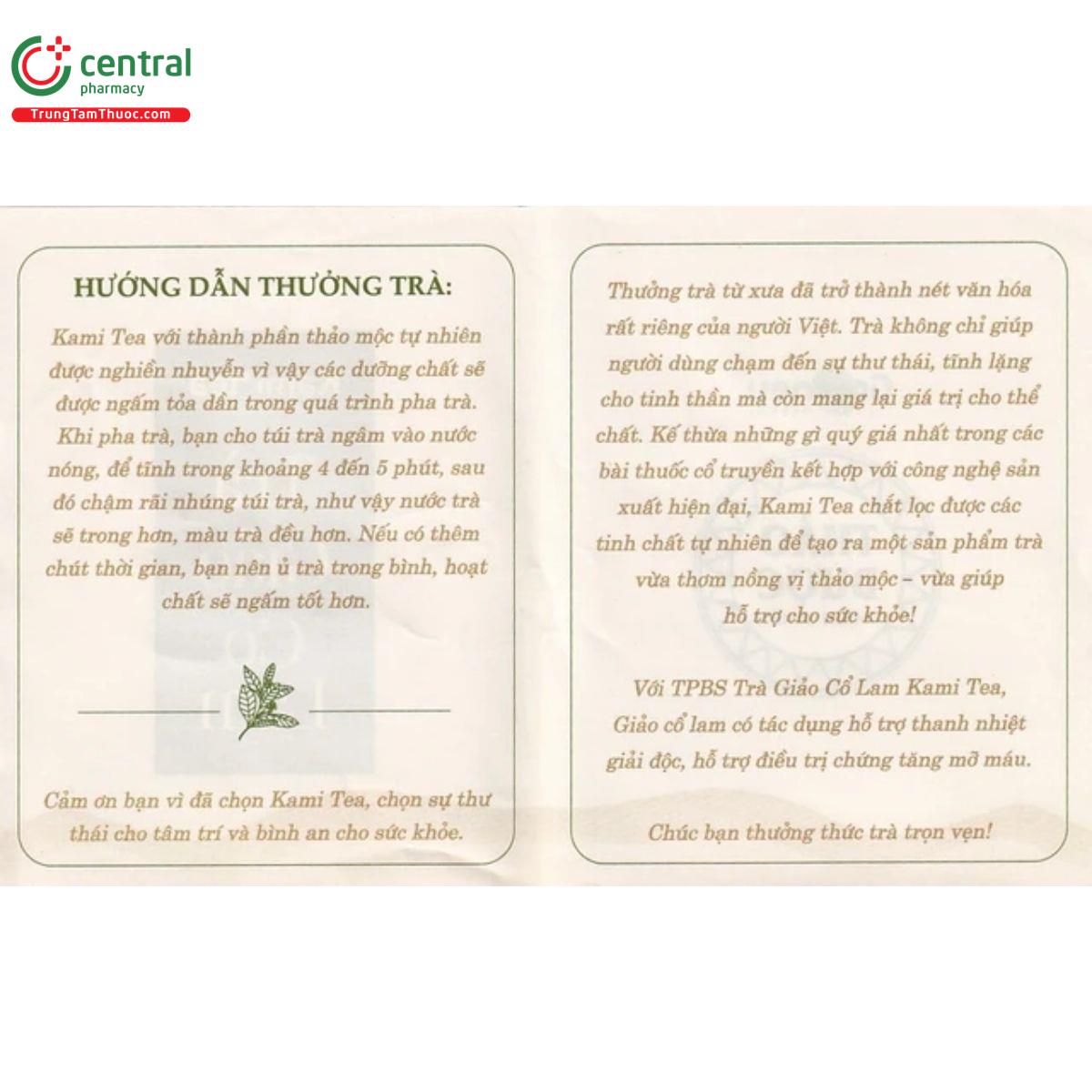 tra giao co lam kami tea 10 V8154