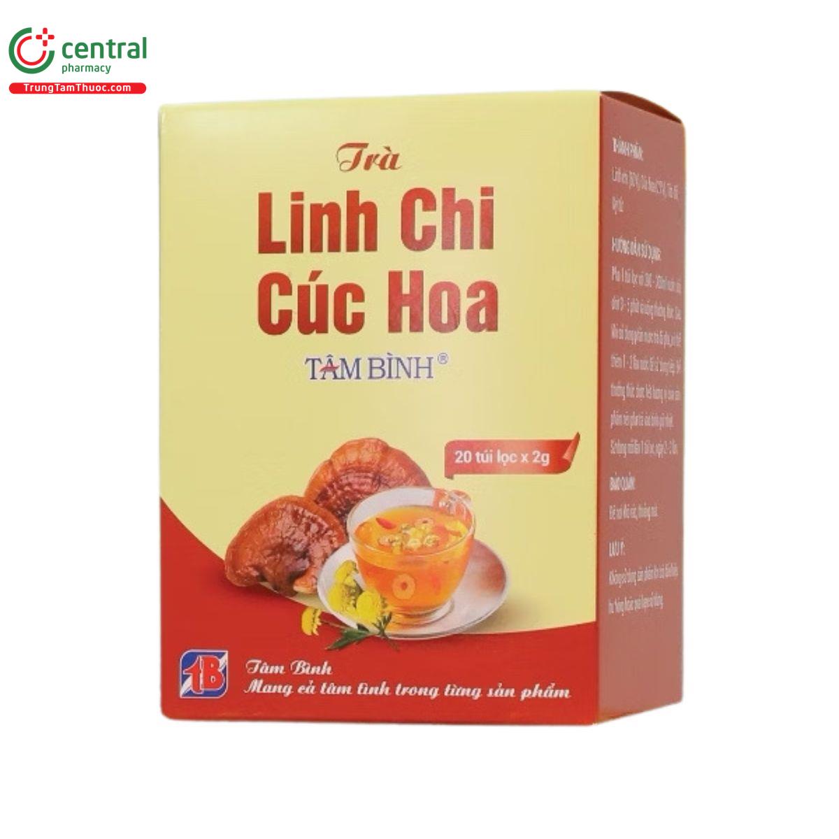 tra linh chi cuc hoa tam binh 1 V8141