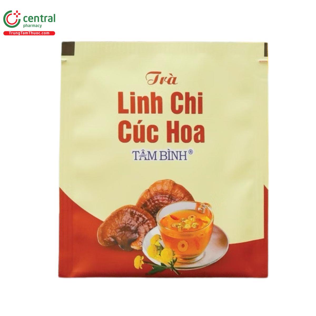 tra linh chi cuc hoa tam binh G2777