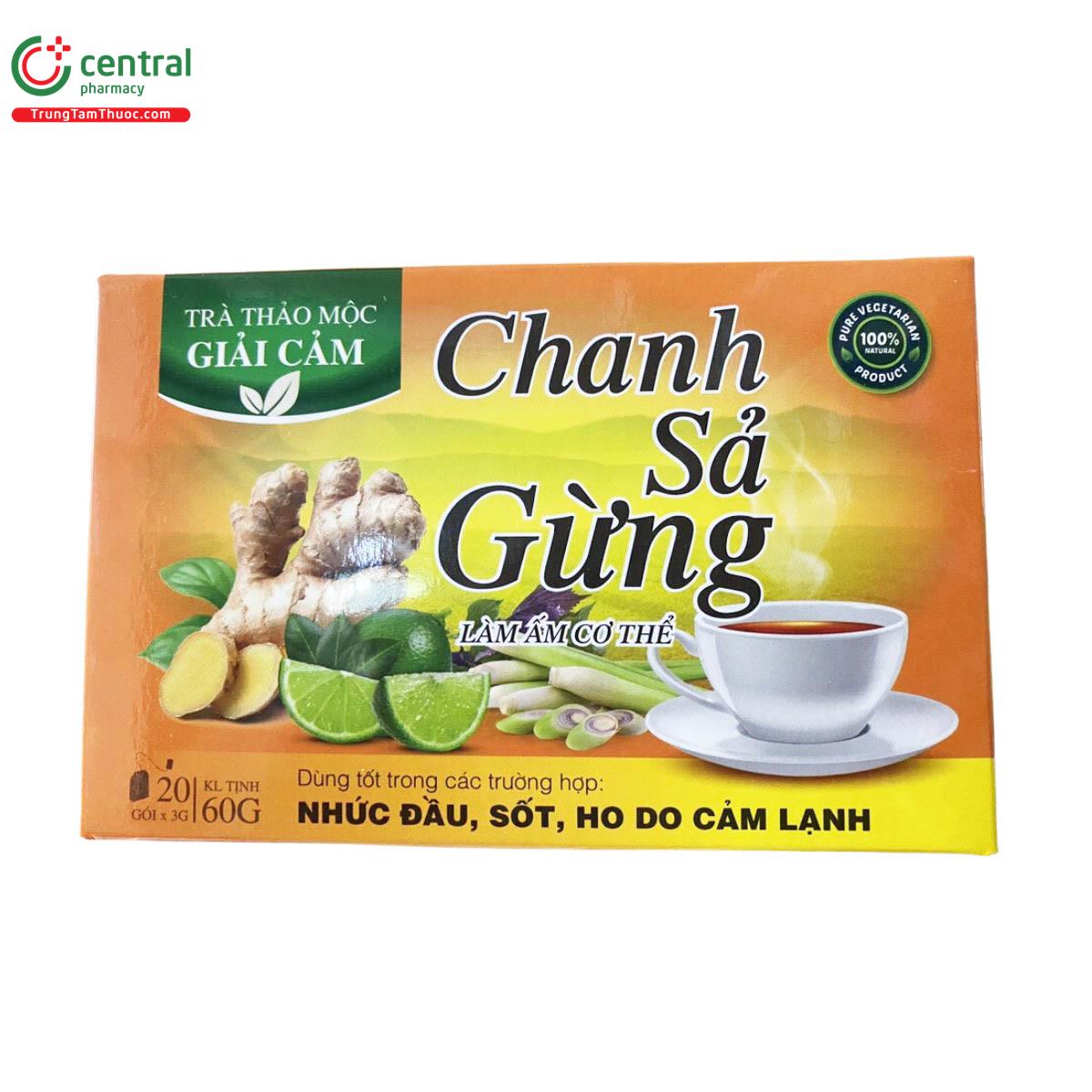 tra thao moc giai cam chanh sa gung 2 V8304