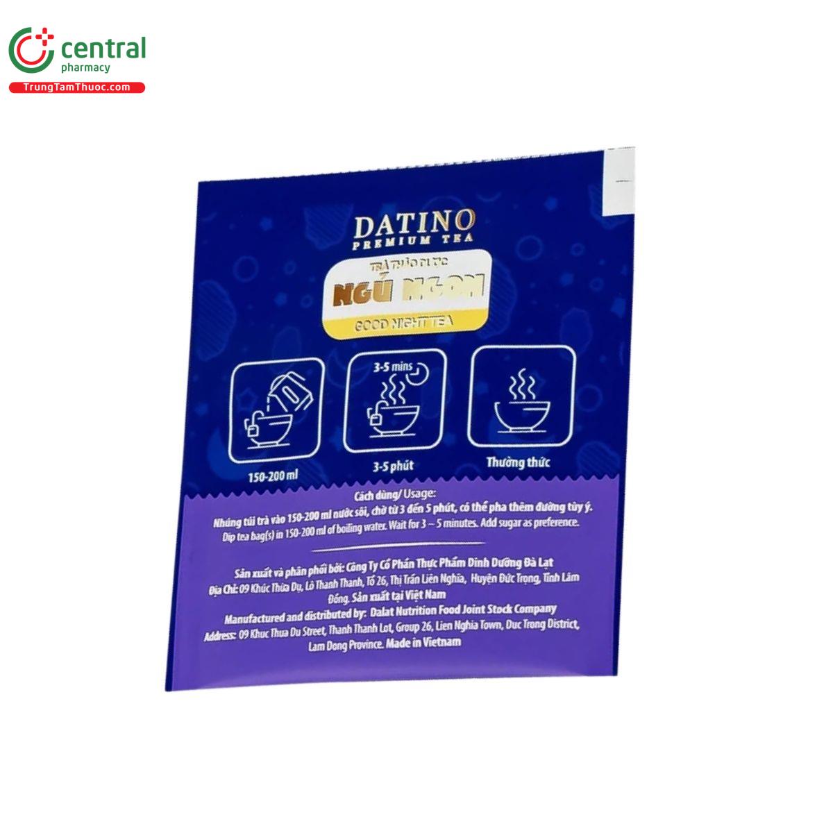 tra thao moc good night datino premium tea 8 F2807