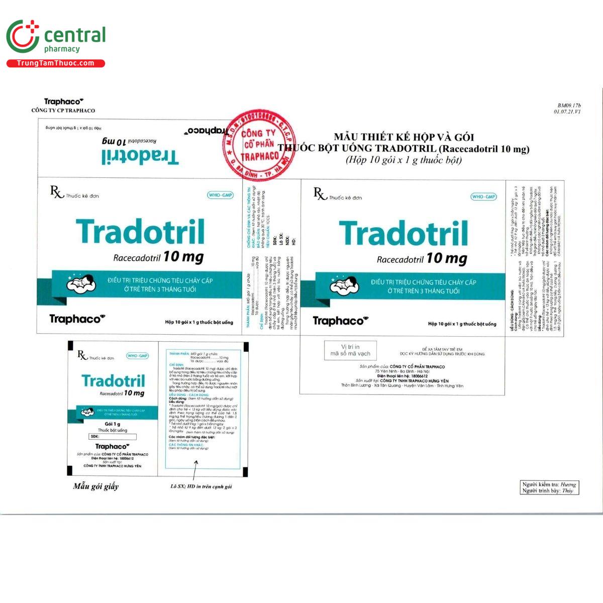 tradotril 10mg C0157