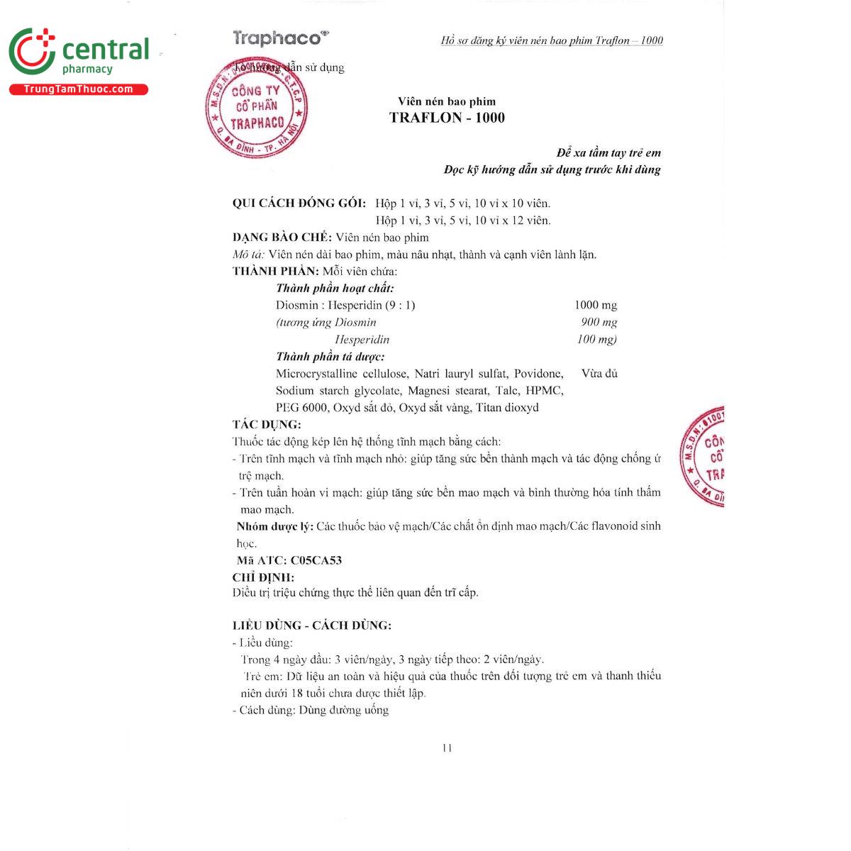 traflon 1000 huong dan su dung 1 O5278