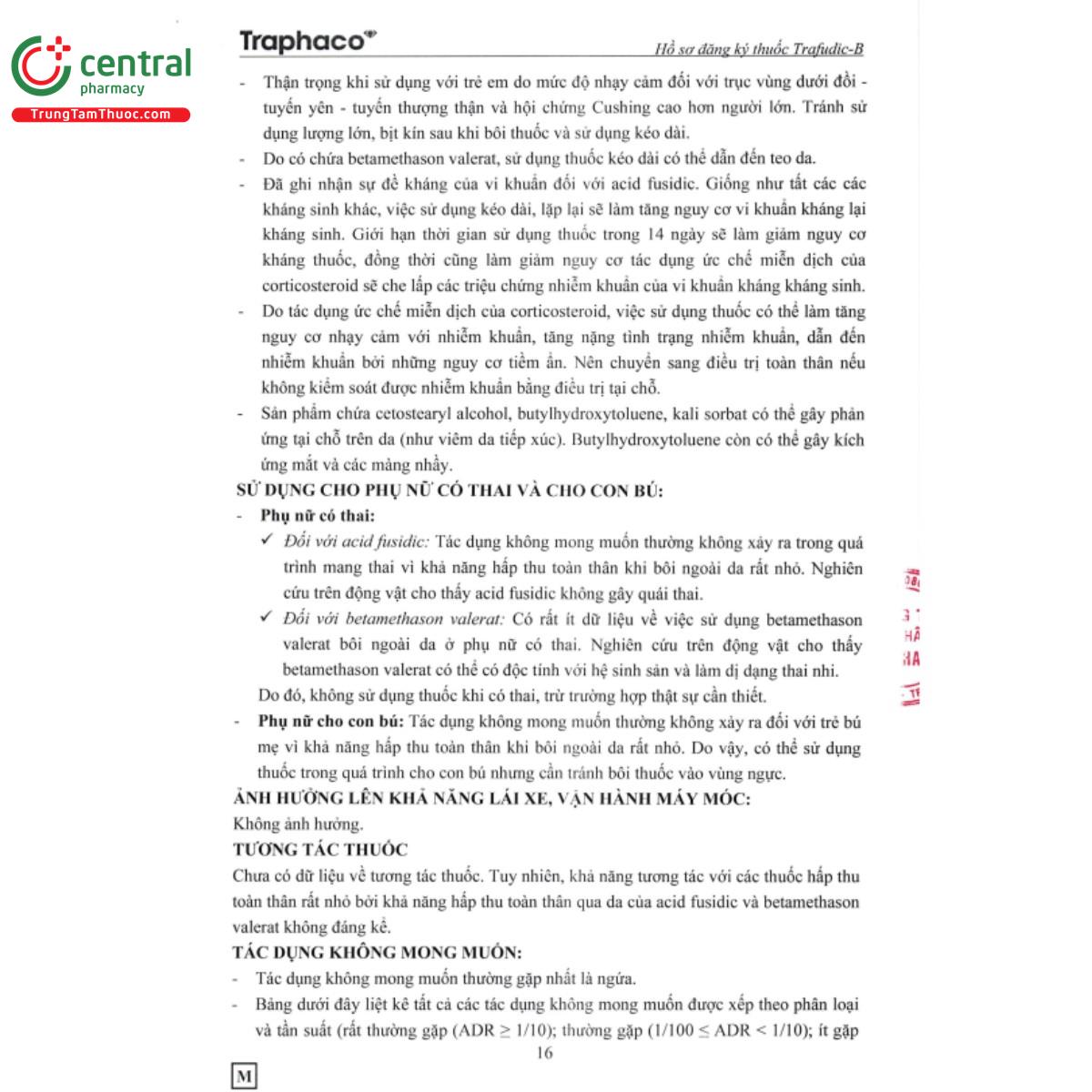 trafudic b 15g 7 H3666