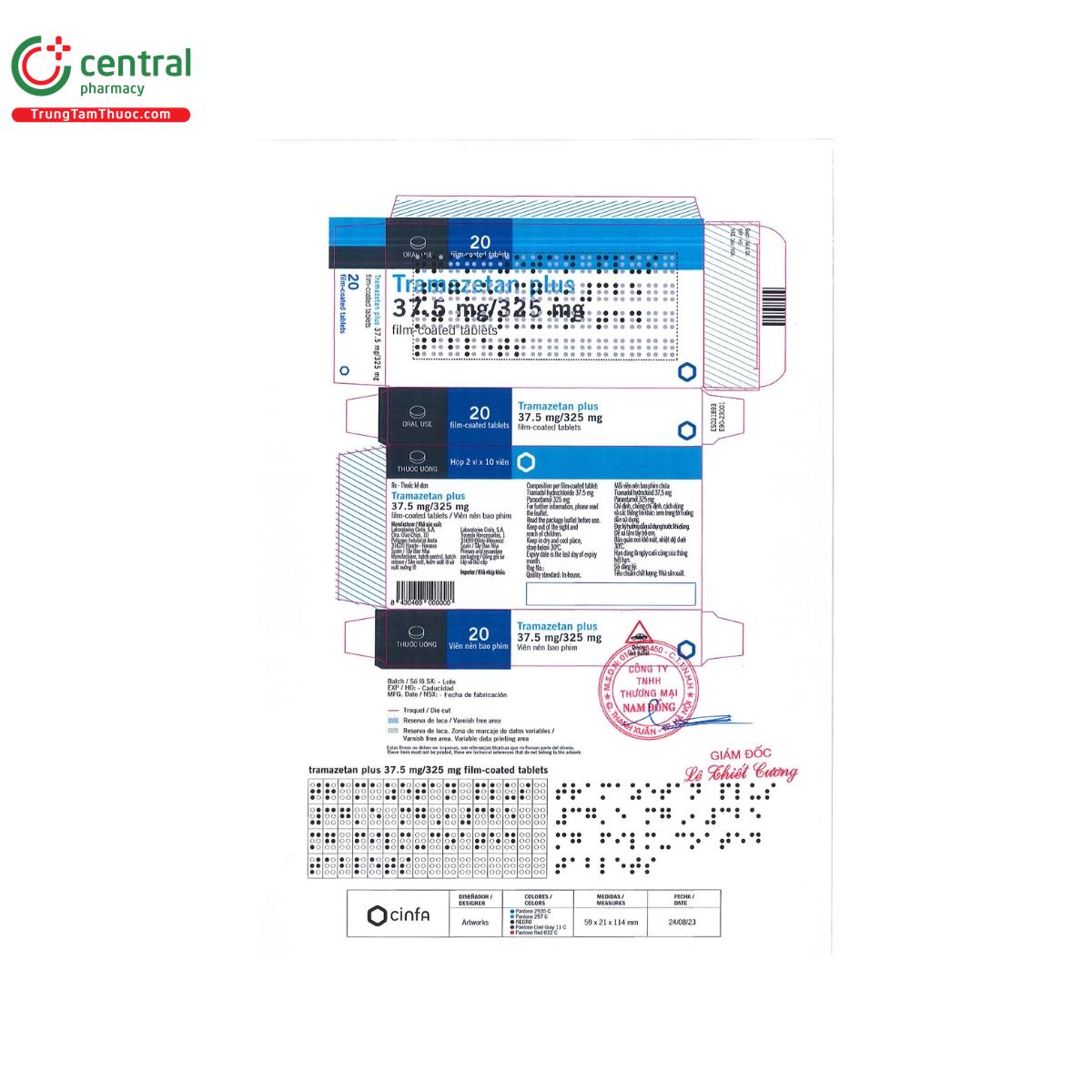 tramazetan plus 375 mg 325 mg 2 N5727 tramazetan plus 375 mg 325 mg 2 N5727