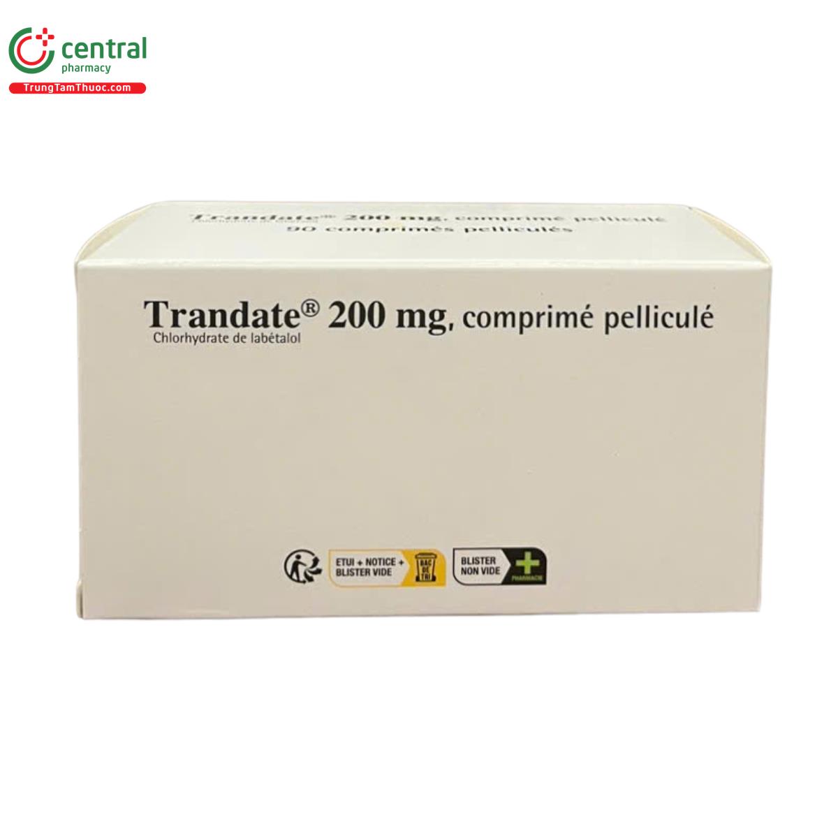 trandate 200mg 2 D1452