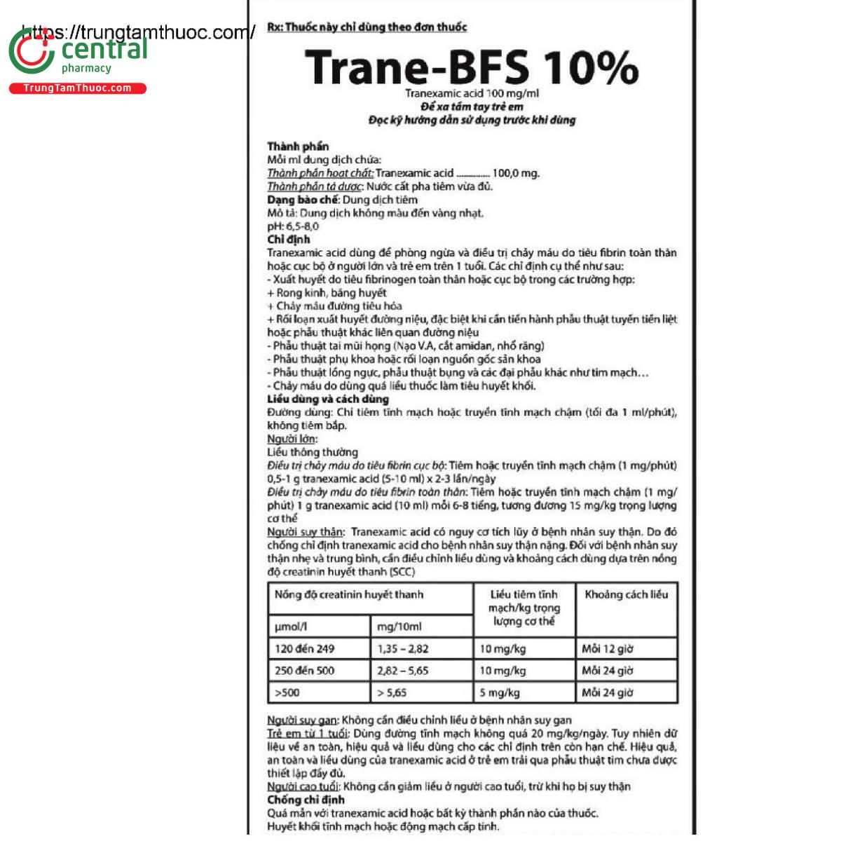 trane bfs 10 5 V8865