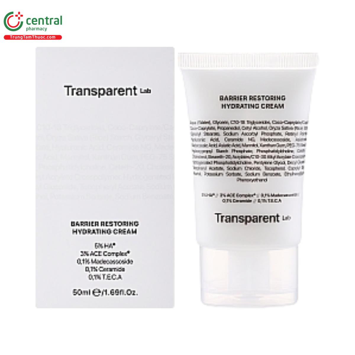 transparent lab barrier restoring hydrating creaml 50ml 1 B0168 transparent lab barrier restoring hydrating creaml 50ml 1 B0168