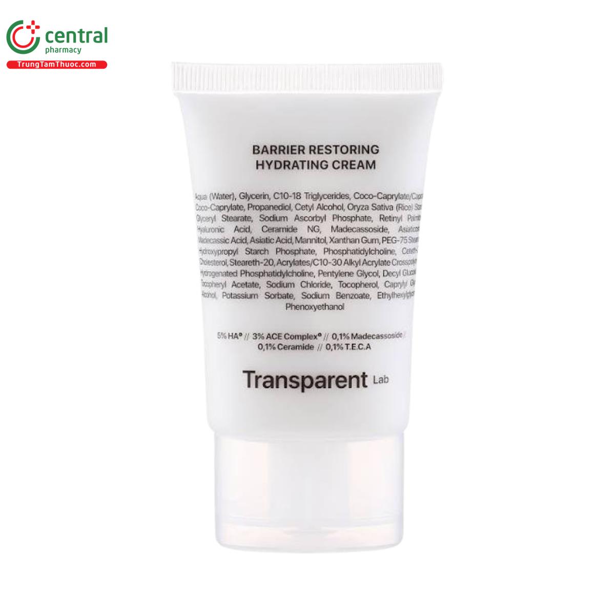 transparent lab barrier restoring hydrating creaml 50ml 3 H2727 transparent lab barrier restoring hydrating creaml 50ml 3 H2727