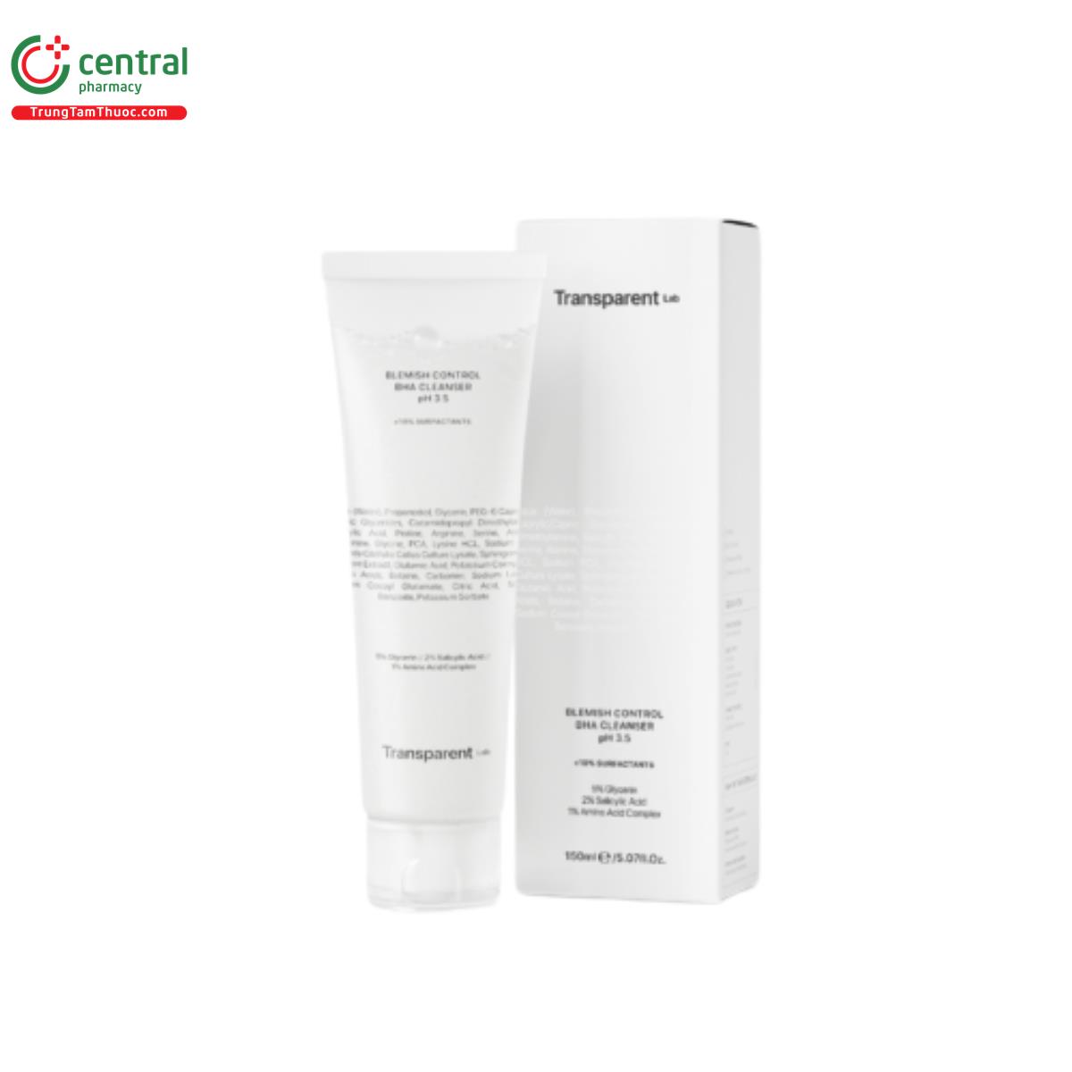 transparent lab blemish control bha cleanser 2 K4532 transparent lab blemish control bha cleanser 2 K4532