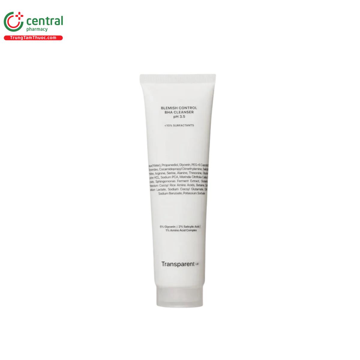 transparent lab blemish control bha cleanser 3 Q6278 transparent lab blemish control bha cleanser 3 Q6278