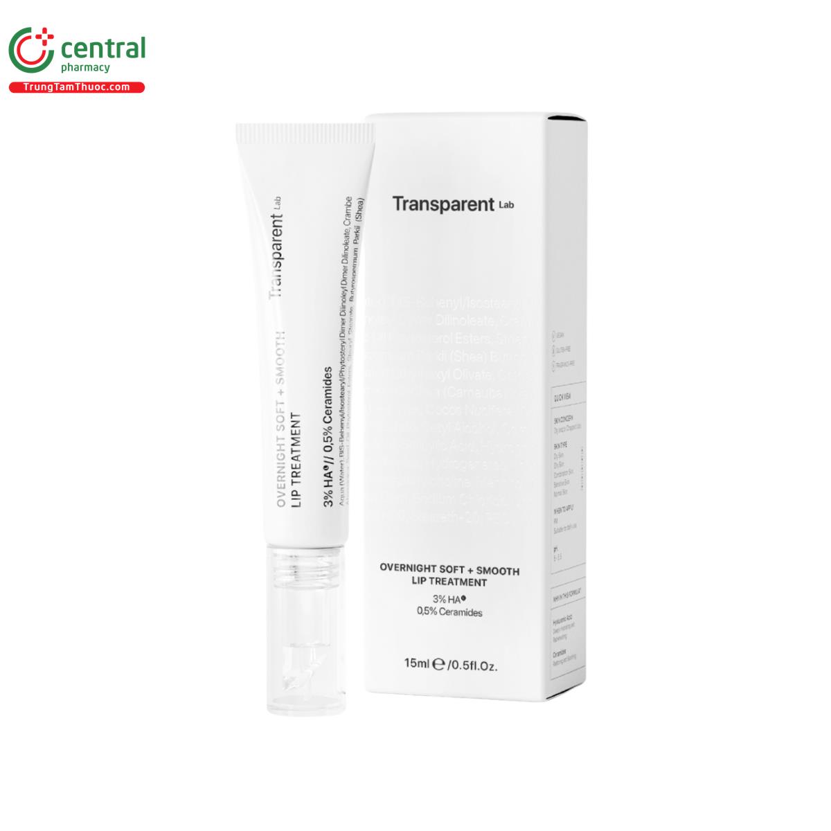 transparent lab overnight soft smooth lip treatment 2 V8363 transparent lab overnight soft smooth lip treatment 2 V8363