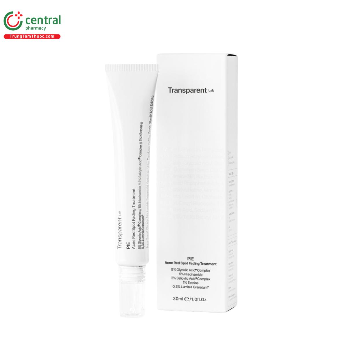 transparent lab pie acne red spot fading treatment 1 K4467 transparent lab pie acne red spot fading treatment 1 K4467