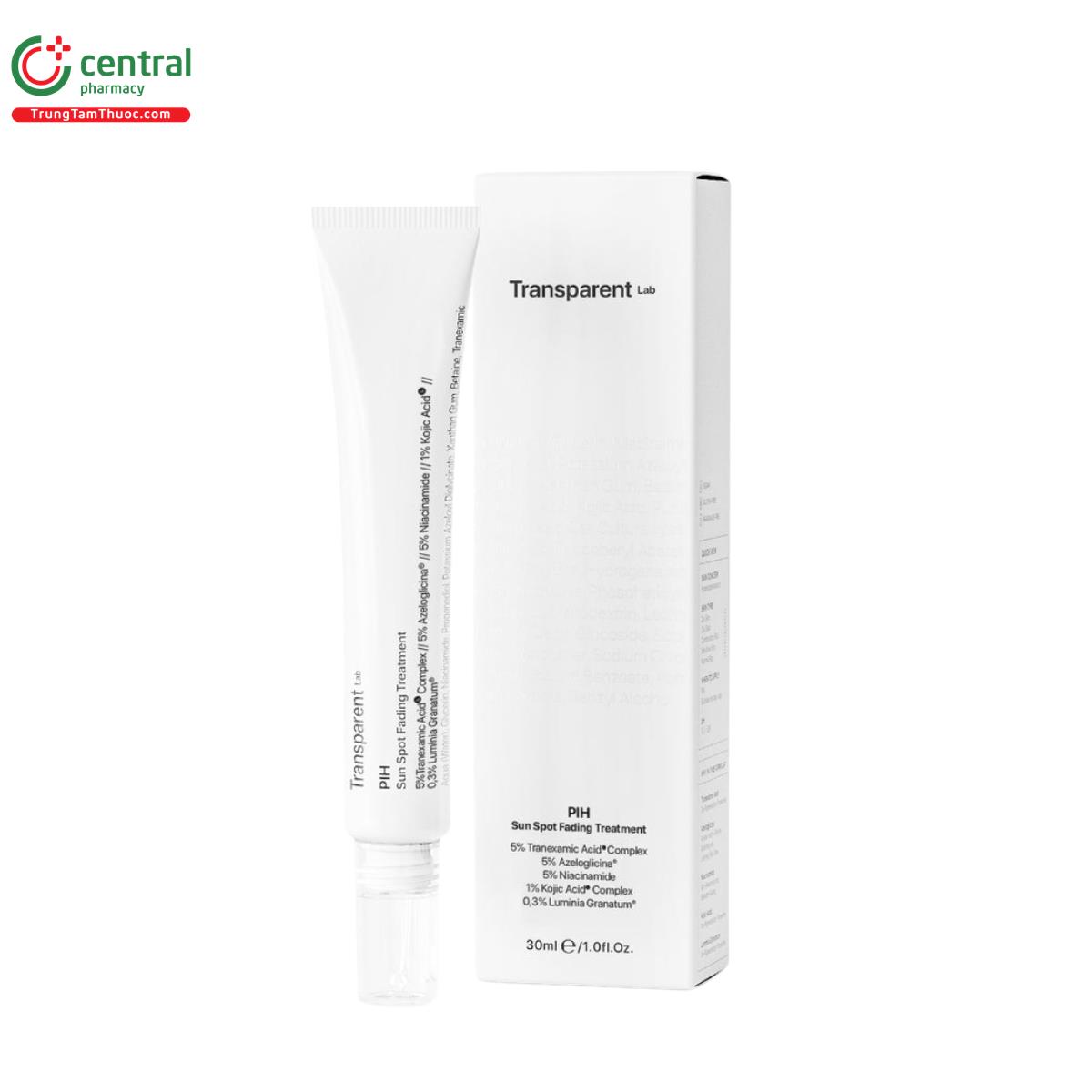 transparent lab pih sun spot fading treatment 1 R6567 transparent lab pih sun spot fading treatment 1 R6567