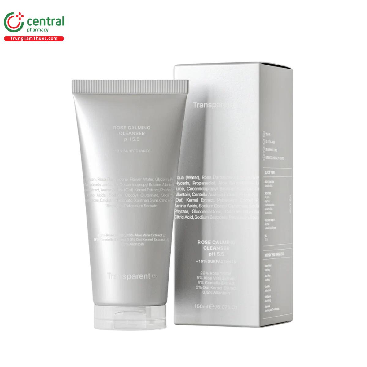 transparent lab rose calming cleanser ph 55 1 G2138 transparent lab rose calming cleanser ph 55 1 G2138