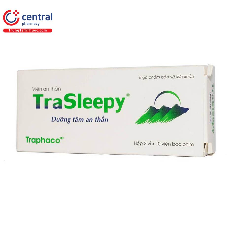 VIÊN UỐNG TRASLEEPY LONG CHÂU DÙNG CHO NGƯỜI BỊ MẤT NGỦ KÉO DÀI