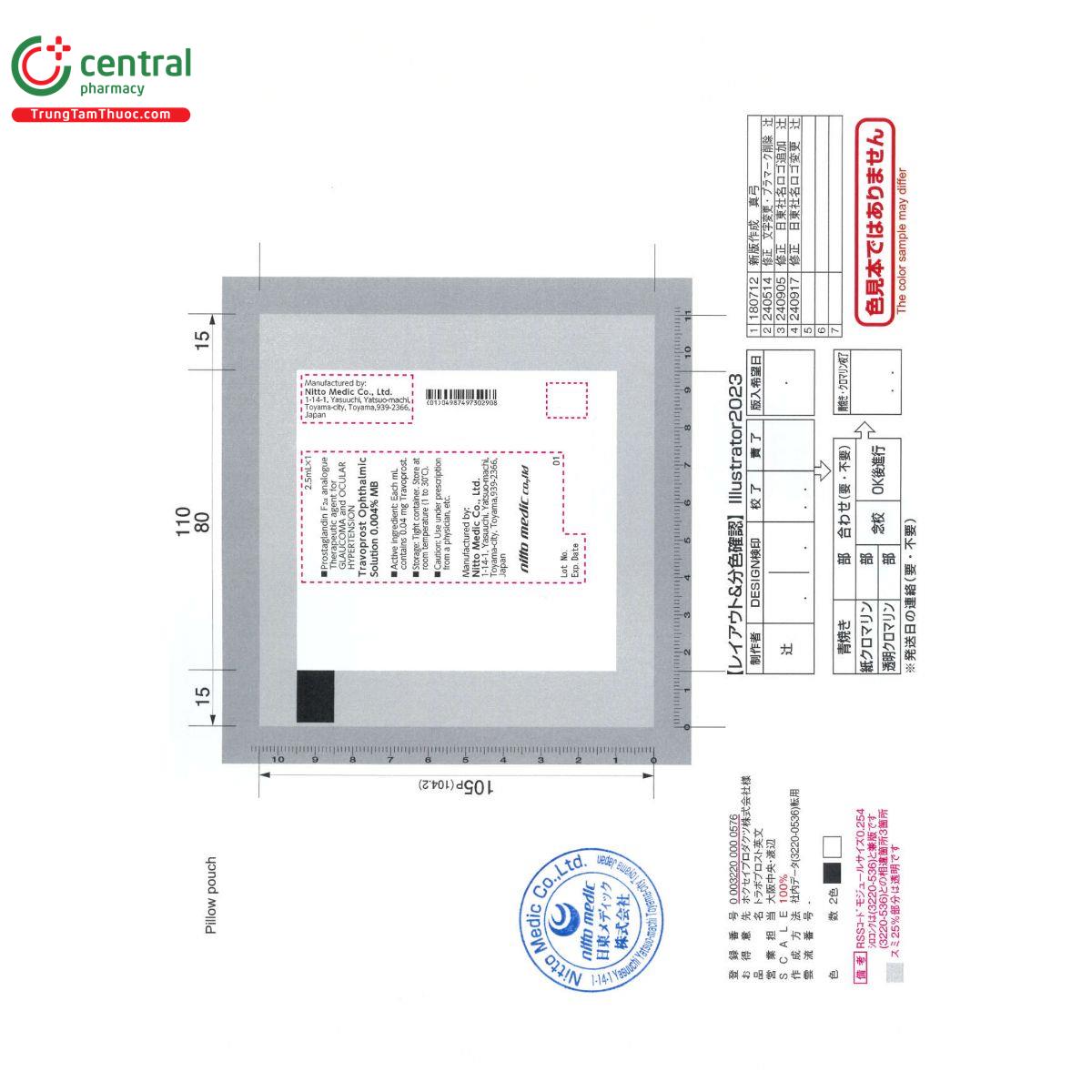 travoprost ophthalmic solution 0 004mb 3 S7100 travoprost ophthalmic solution 0 004mb 3 S7100