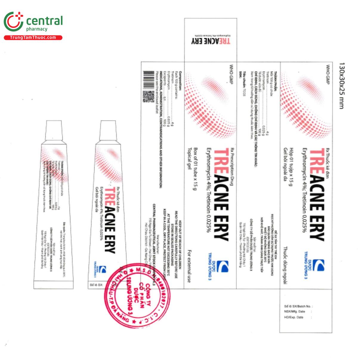 treacne ery 15g 4 R6036