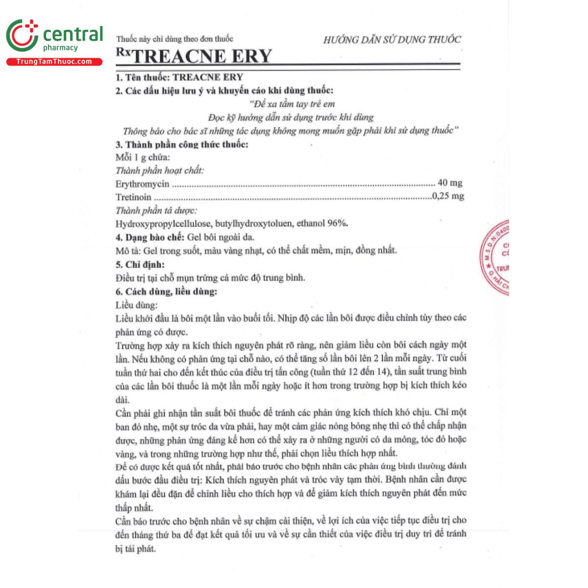 treacne ery 15g 5 K4380