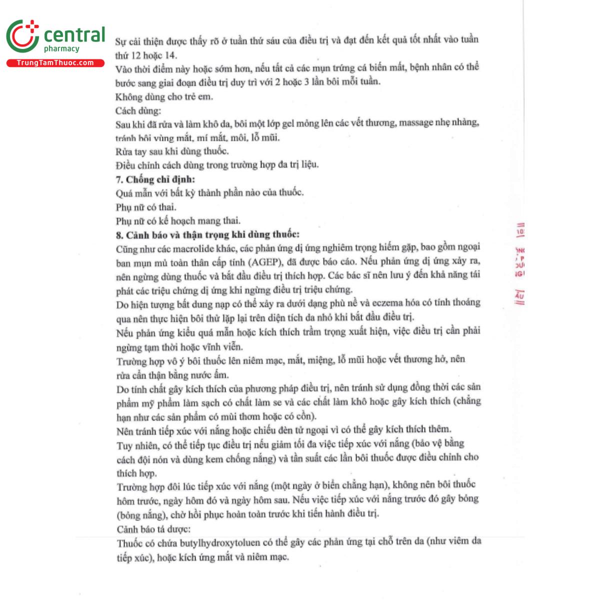 treacne ery 15g 6 D1653