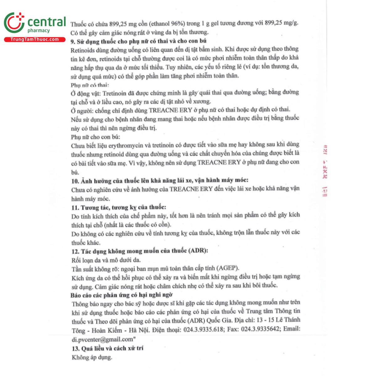 treacne ery 15g 7 O6850