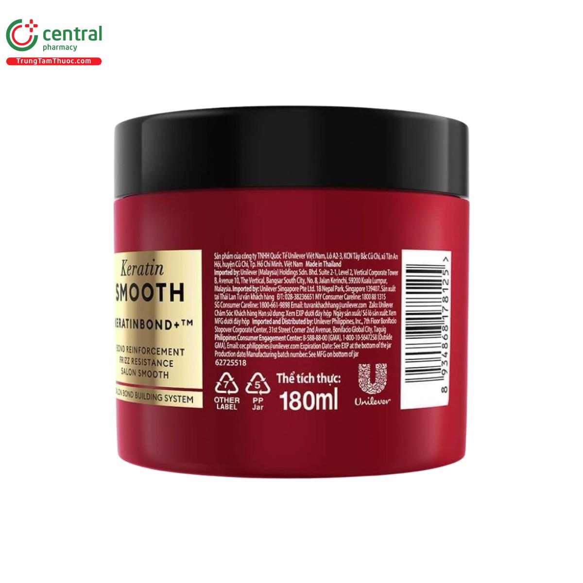 tresemme keratin smooth keratinbond treatment mask 3 B0272