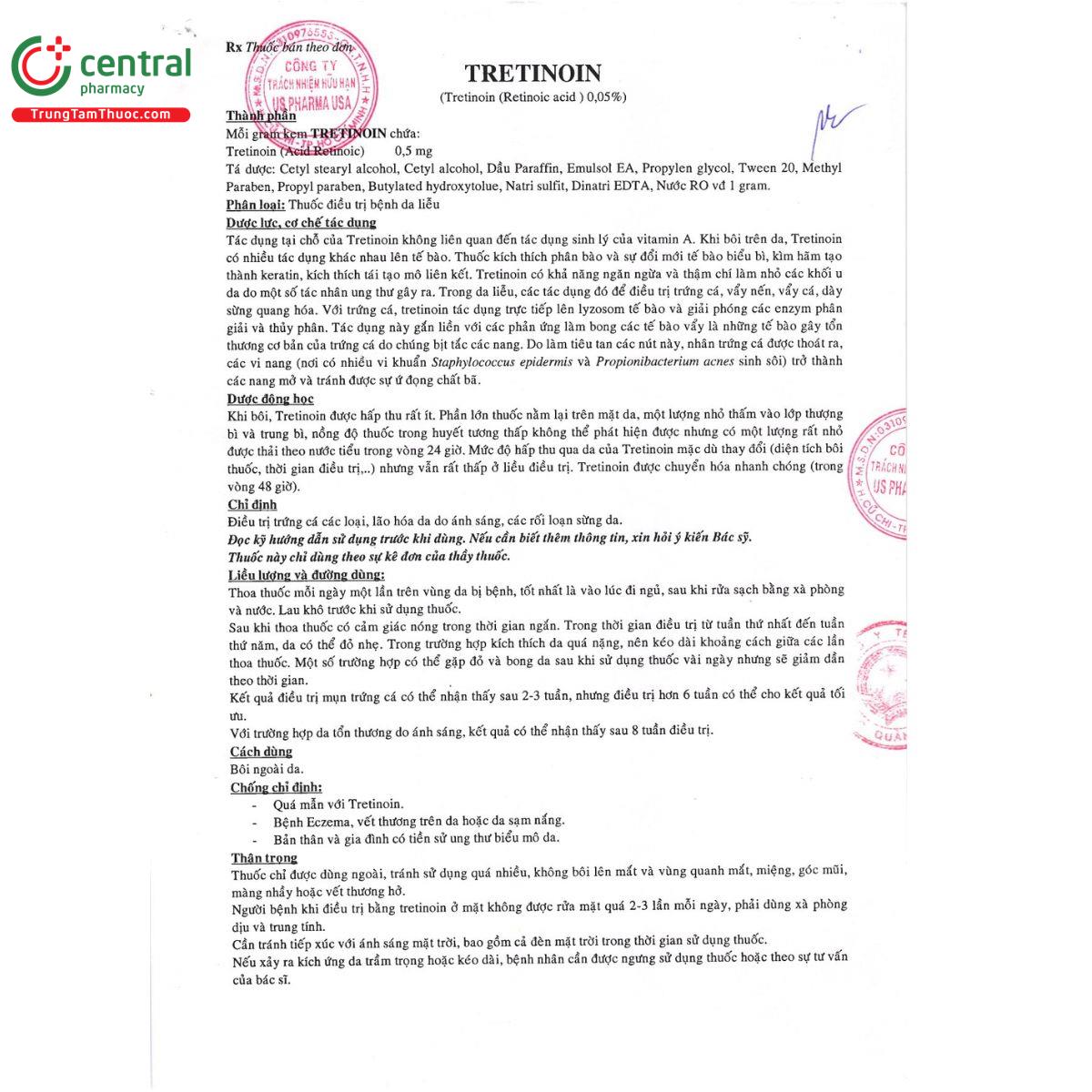 tretinoin 0 05 us pharma usa 3 C1511 tretinoin 0 05 us pharma usa 3 C1511