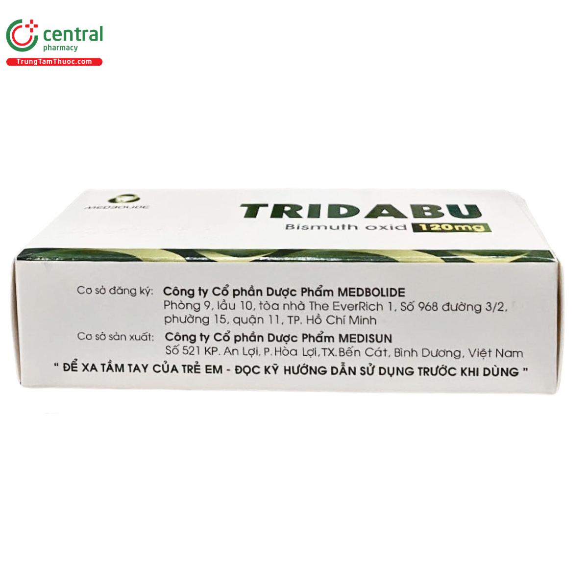 tridabu 120mg 7 T7776