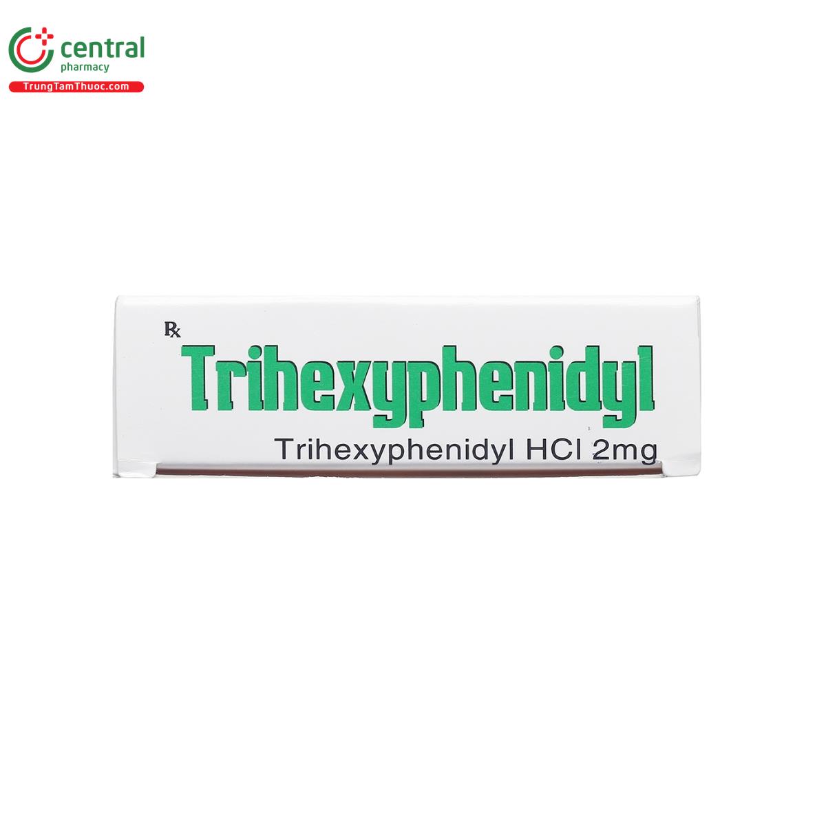 trihexyphenidyl 2mg pharmedic 11 K4717