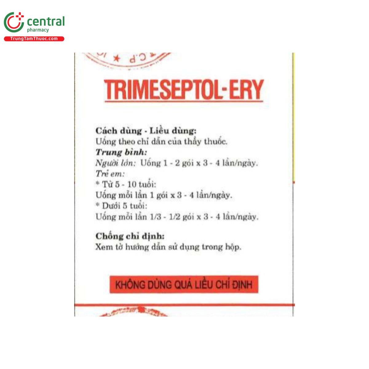 trimeseptol ery 3 N5181 trimeseptol ery 3 N5181