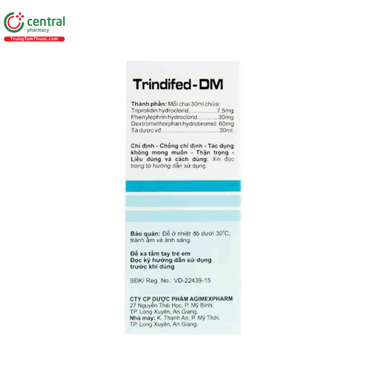 trindifed dm 1 G2555 trindifed dm 1 G2555