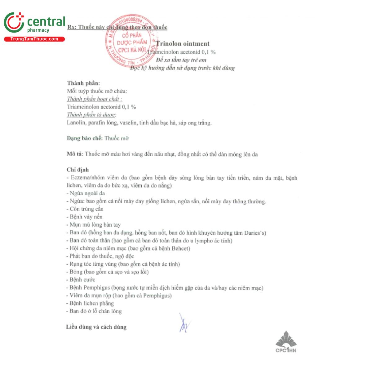 trinolon ointment 01 5 Q6155