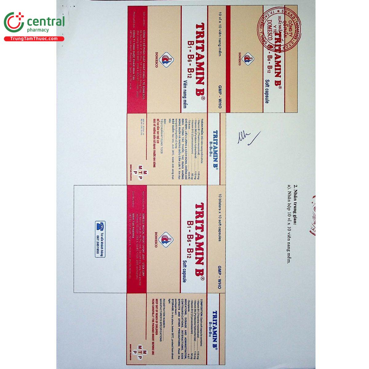 tritamin b 4 Q6247 tritamin b 4 Q6247