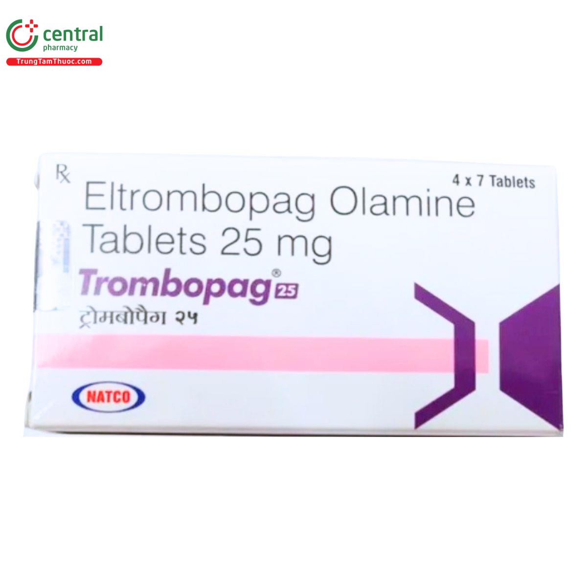 trombopag 25mg 3 N5505