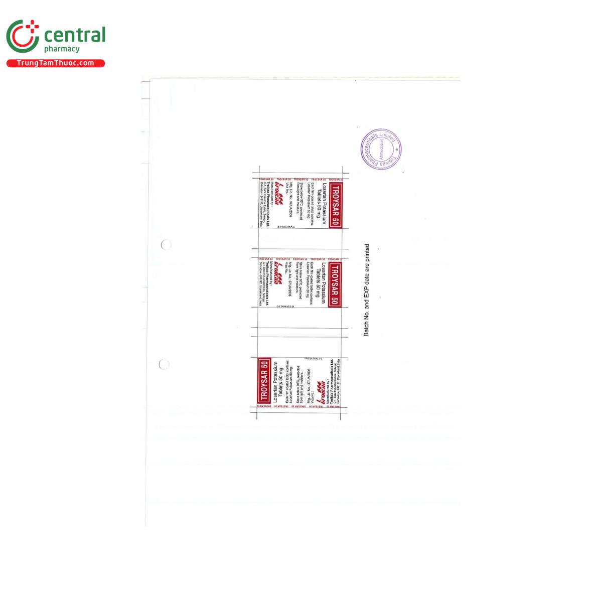 troysar 50 3 B0212 troysar 50 3 B0212