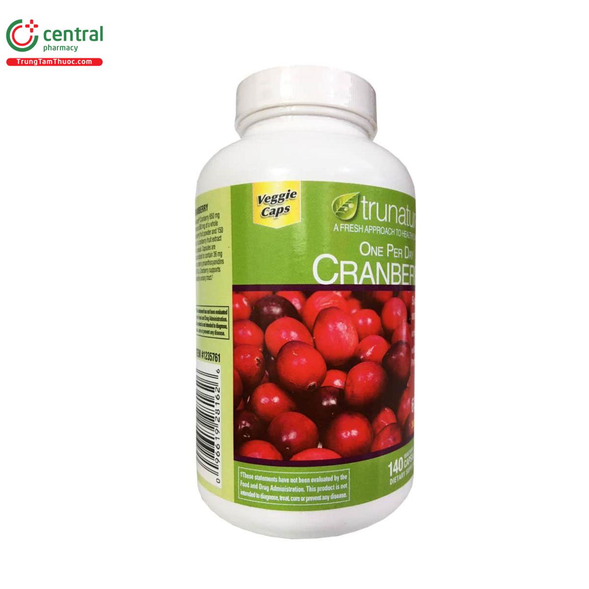 trunature cranberry 650mg 2 V8358