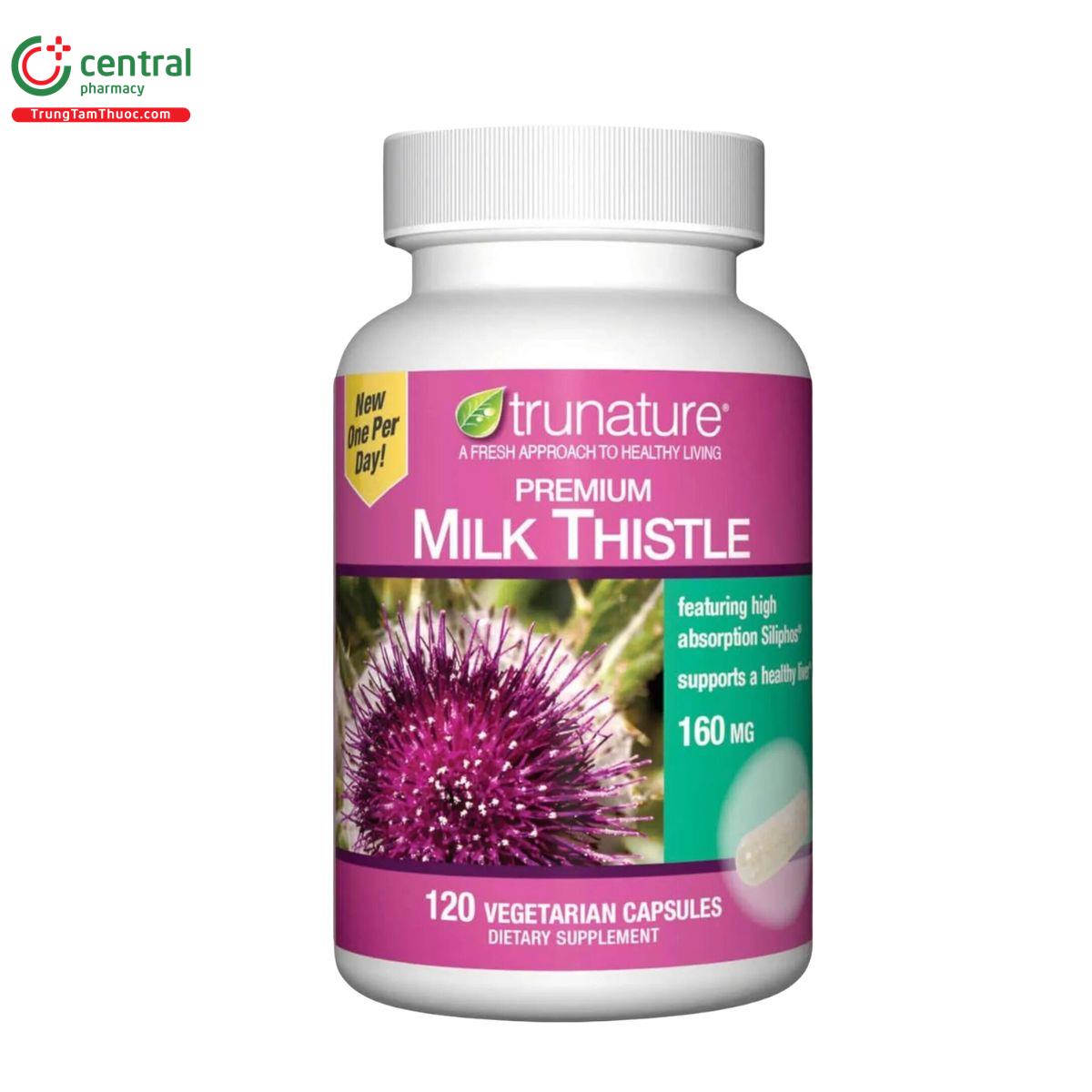 trunature premium milk thistle 3 H2544