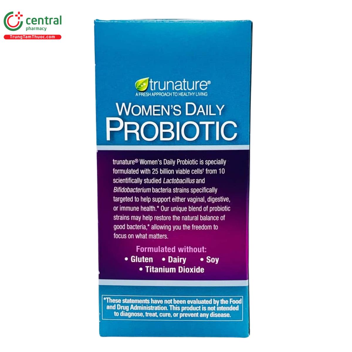 trunature women s daily probiotic 5 T7004