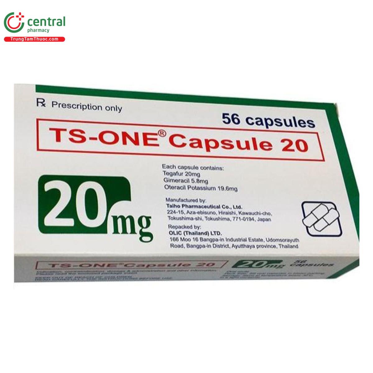 ts one capsule 20 3 T7812