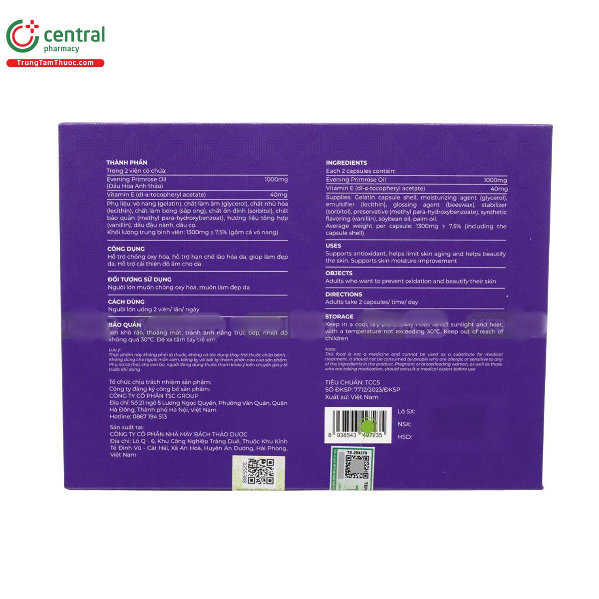 tsc evening primrose oil 3 K4610