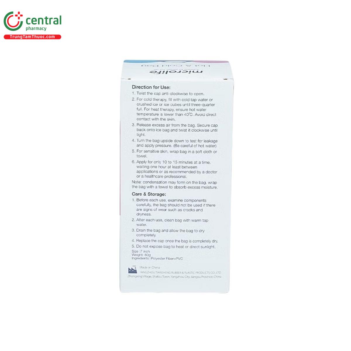 tui chuom nong lanh microlife 6 P6254