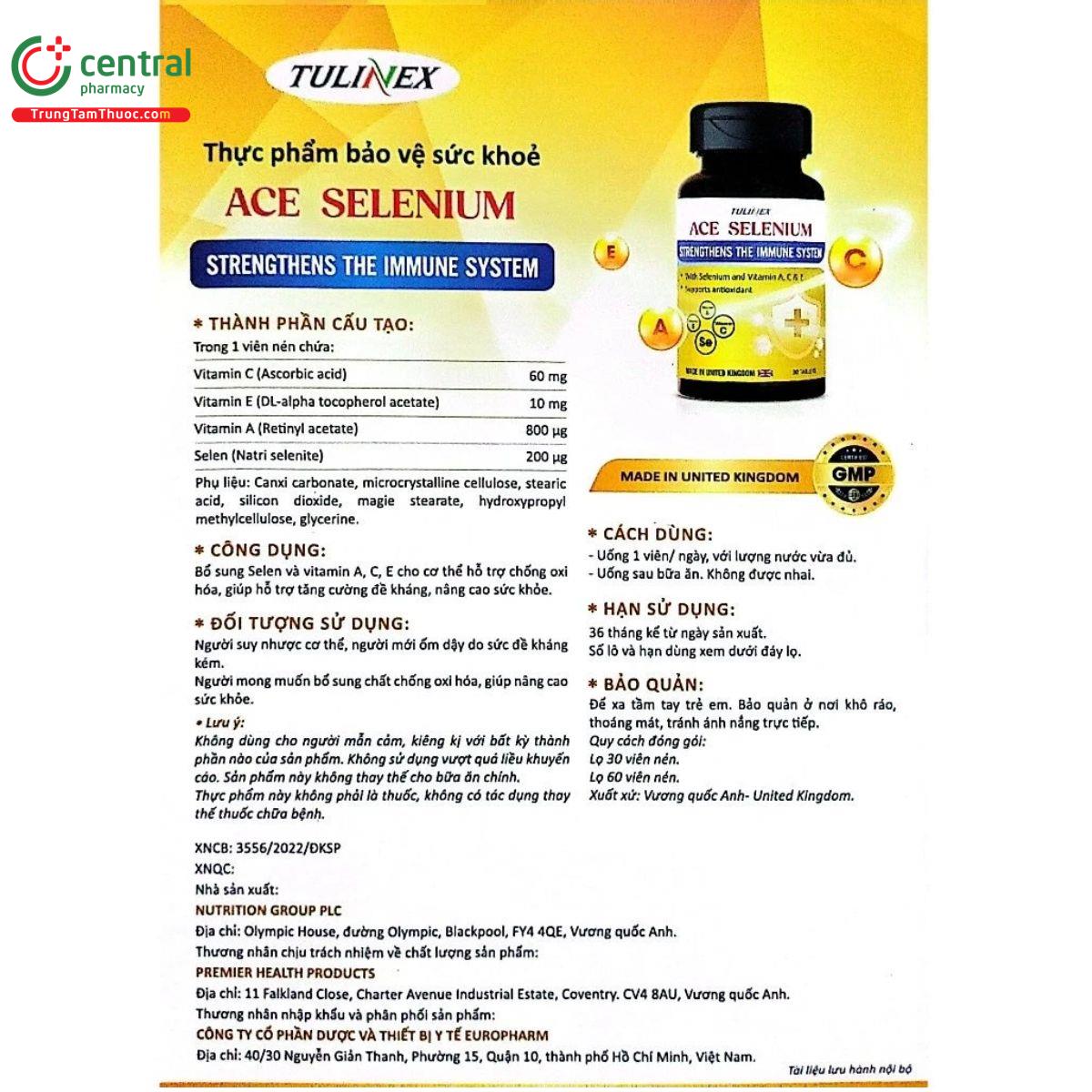 tulinex ace selenium 7 G2244