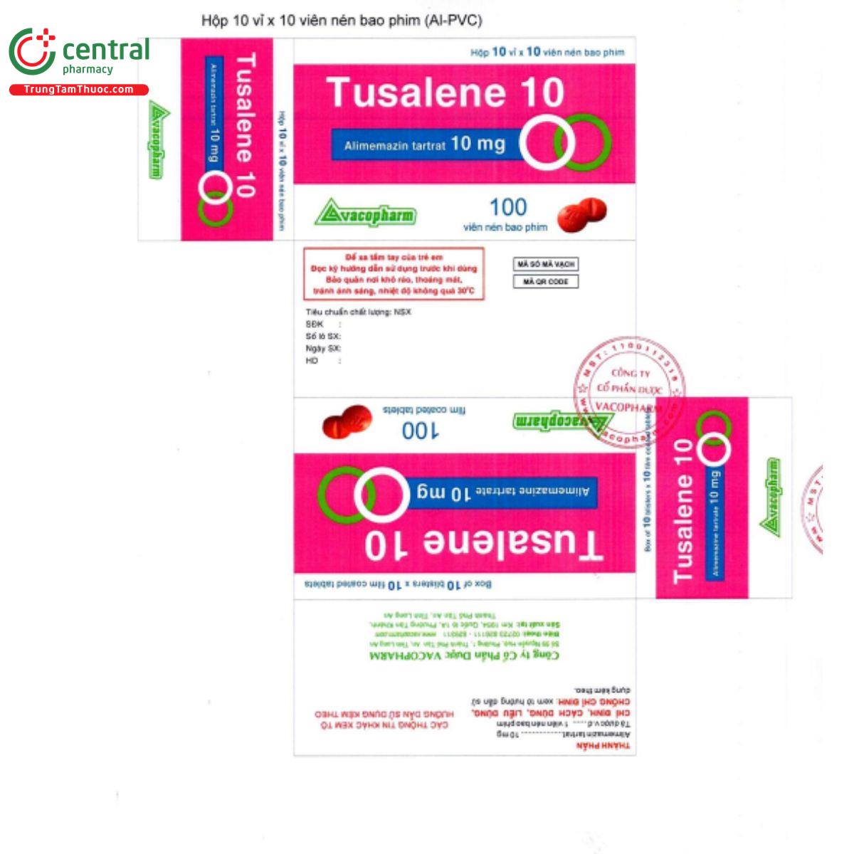 tusalene 10mg 3 V8475